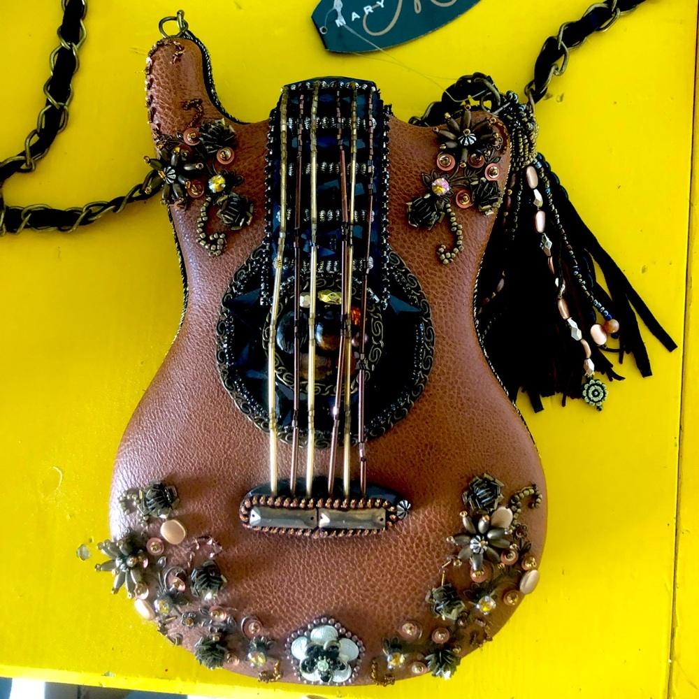 NWT Mary Frances guitar purse